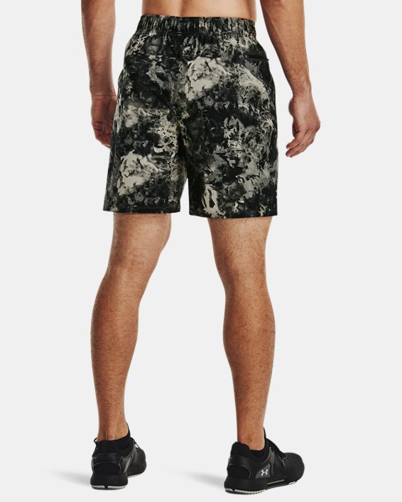 Men's UA Woven 7" Shorts, Gray, pdpMainDesktop image number 1